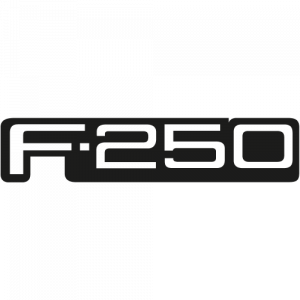 Sticker Autocollant f-250