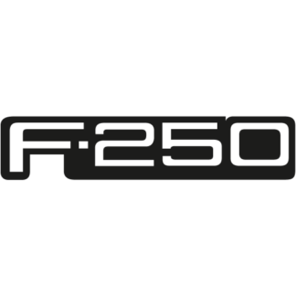 Sticker Autocollant f-250