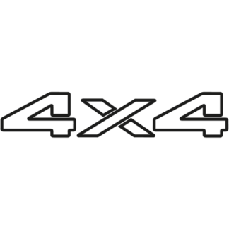 Sticker Autocollant 4x4