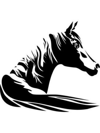 Sticker Autocollant  cheval V87301