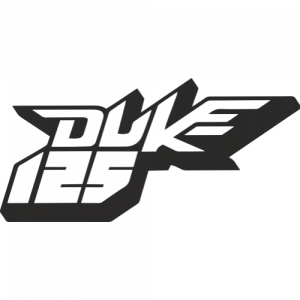 Sticker Autocollant  KTM 125 Duke