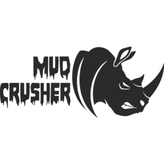 Sticker Autocollant  4x4 Mud Crusher