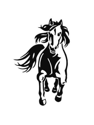 Sticker Autocollant  cheval V87302
