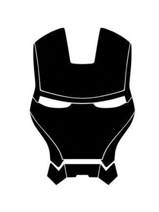 Sticker Autocollant Iron Man héro T87309