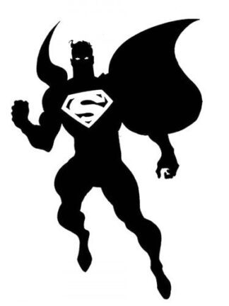 Sticker Autocollant Superman héro U87292