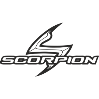 Sticker Autocollant  Scorpion Helmet
