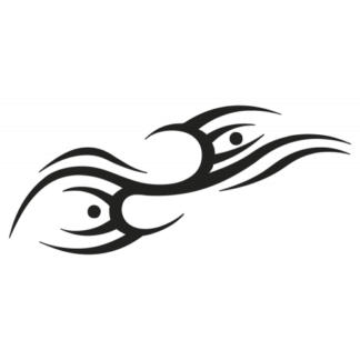 Sticker Autocollant Tribal Maori