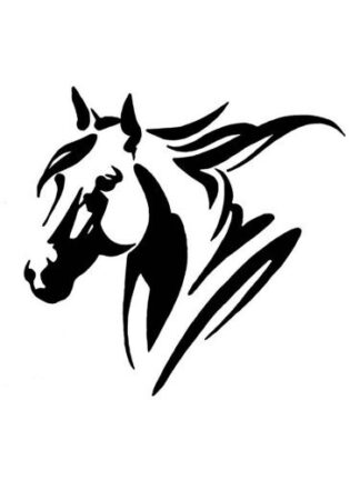 Sticker Autocollant  cheval V87304