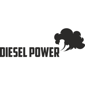 Sticker Autocollant  4x4 Diesel Power