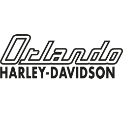 Sticker Autocollant   Harley-Davidson Orlando moto R87321