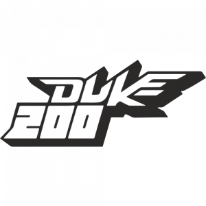 Sticker Autocollant  KTM 200 Duke