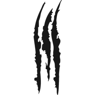 Sticker Autocollant Déco griffes