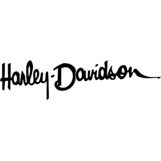 Sticker Autocollant harley davidson script