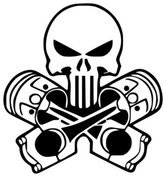 Sticker Autocollant  Punisher