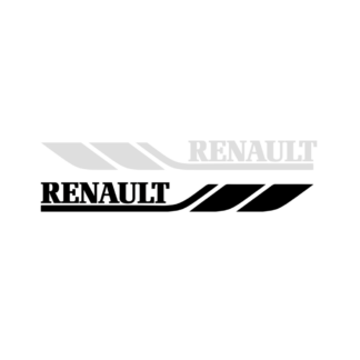 Sticker Autocollant Kit 2x  Renault Bandes Stripes camion S87309