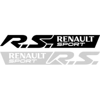 Sticker Autocollant gauche et droit renault sport