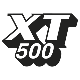 Sticker Autocollant  yamaha xt 500 moto AN87379