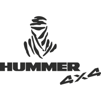 Sticker Autocollant  hummer 4x4 dakar auto AM87369
