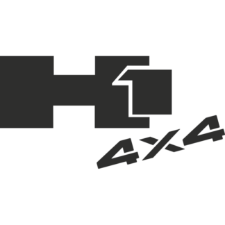 Sticker Autocollant  hummer 4x4 h1 auto AM87366