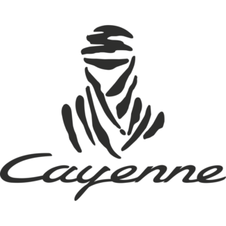 Sticker Autocollant  porsche 4x4 dakar auto AM87326