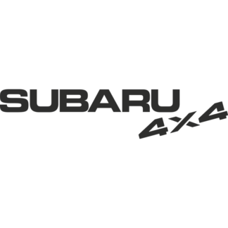 Sticker Autocollant  subaru jdm 4x4 auto AM87319