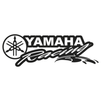 Sticker Autocollant yamaha racing moto AN87384