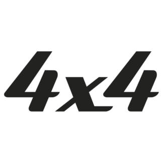 Sticker Autocollant 4x4 auto AM87576