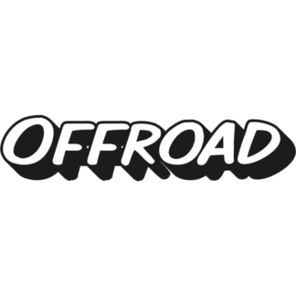 Sticker Autocollant offroad auto AM87569