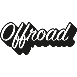 Sticker Autocollant offroad auto AM87564