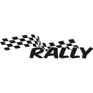 Sticker Autocollant rally auto AM87537