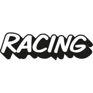 Sticker Autocollant racing auto AM87528