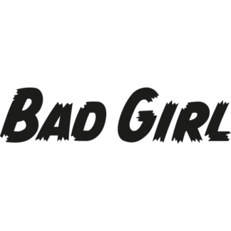 Sticker Autocollant bad girl auto AM87506