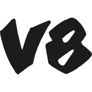 Sticker Autocollant v8 auto AM87491