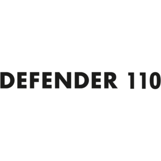 Sticker Autocollant defender 110 auto AM87464