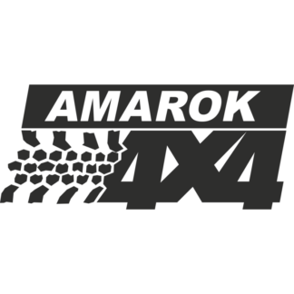 Sticker Autocollant logo 4x4 amarok auto AM87422