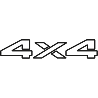 Sticker Autocollant 4x4 auto AM87458