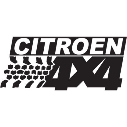 Sticker Autocollant logo 4x4 citroen auto AM87420