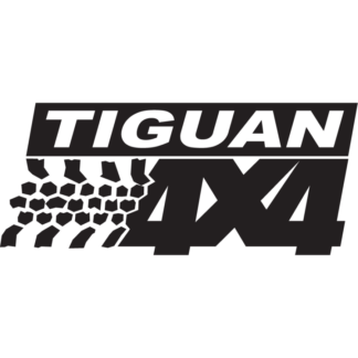 Sticker Autocollant logo 4x4 tiguan auto AM87386