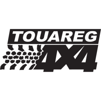Sticker Autocollant logo 4x4 touareg auto AM87385