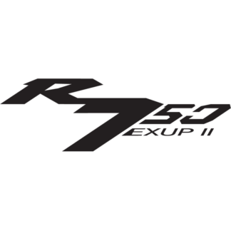 Sticker Autocollant yamaha r750 exup ii moto AN87322