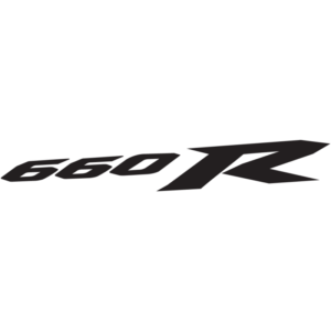 Sticker Autocollant yamaha 660r moto AN87320