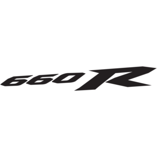 Sticker Autocollant yamaha 660r moto AN87320