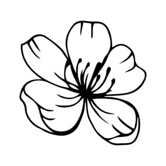 Sticker Autocollant sakura fleur AJ87297