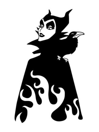 Sticker Autocollant Malefique disney Z87289