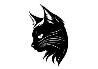 Sticker Autocollant Chat deco Y87289