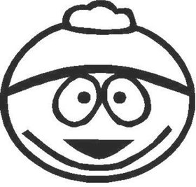Sticker Autocollant Cartman south park AA87291