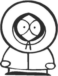 Sticker Autocollant Kenny south park AA87294
