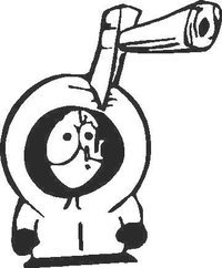 Sticker Autocollant Kenny south park AA87295