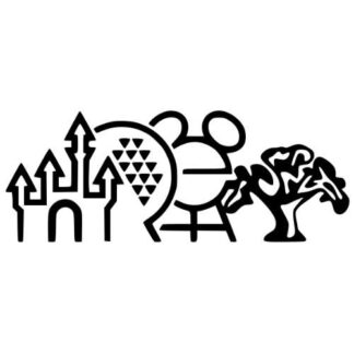 Sticker Autocollant Le monde de disney Z87290