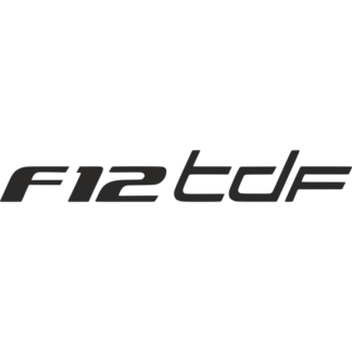 Sticker Autocollant  ferrari f12 tdf Auto AU87296
